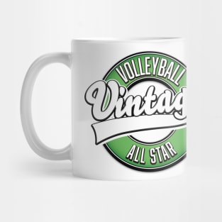 Volleyball vintage All Star logo Mug